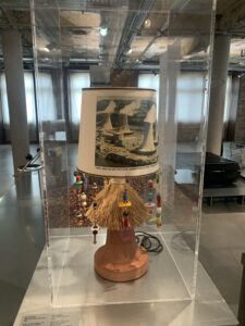 political protest lamp