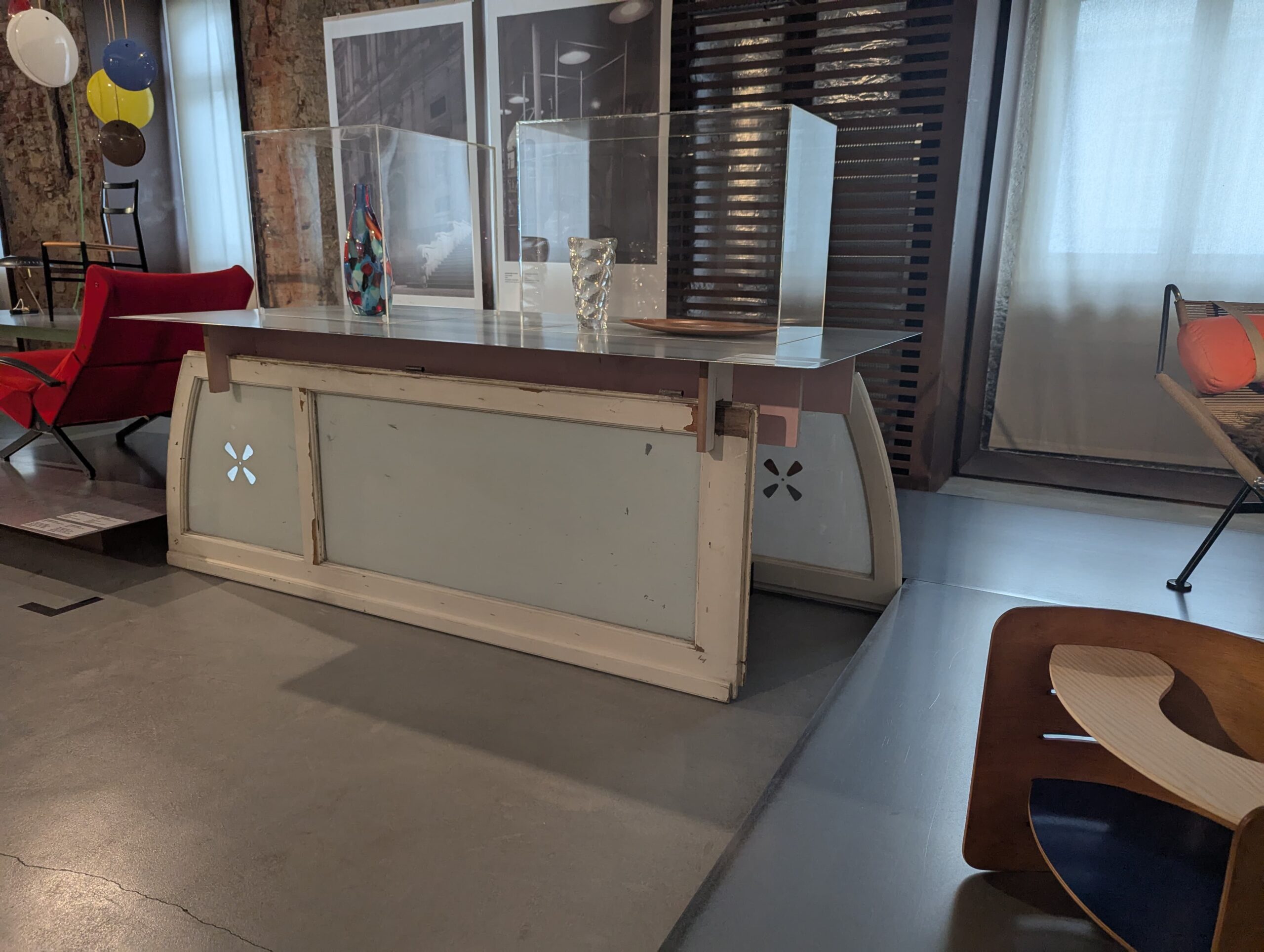 display in the mude museum
